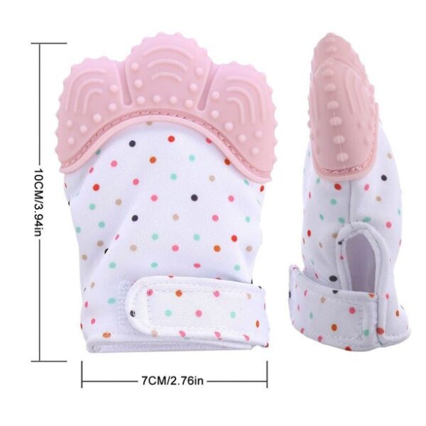 Multi-purpose Baby Teething Mittens / Baby Gloves - Image 6