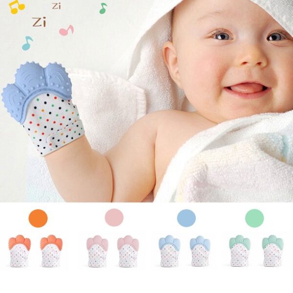 Multi-purpose Baby Teething Mittens / Baby Gloves