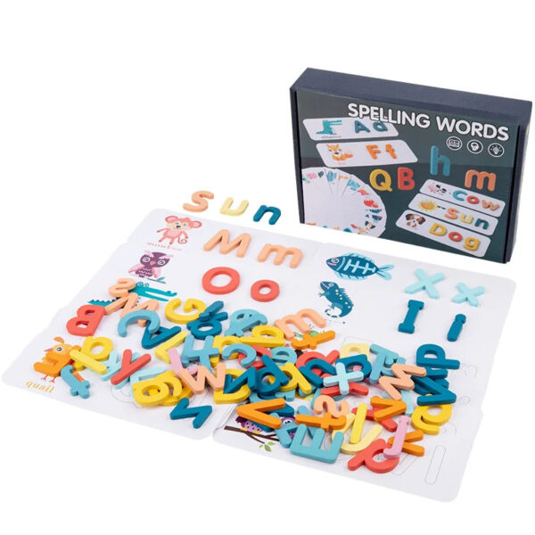 Wooden Alphabet Matching Letter Game - Image 6