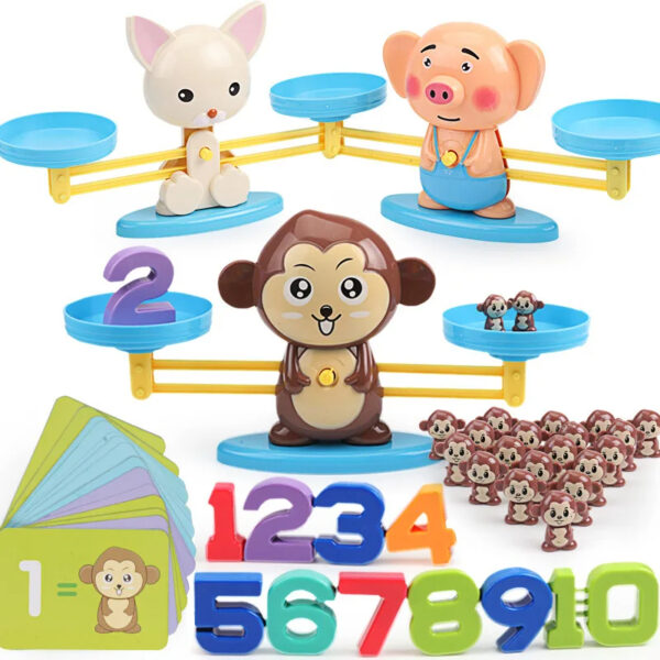 Monkey Maths Balancing Toy - Image 3