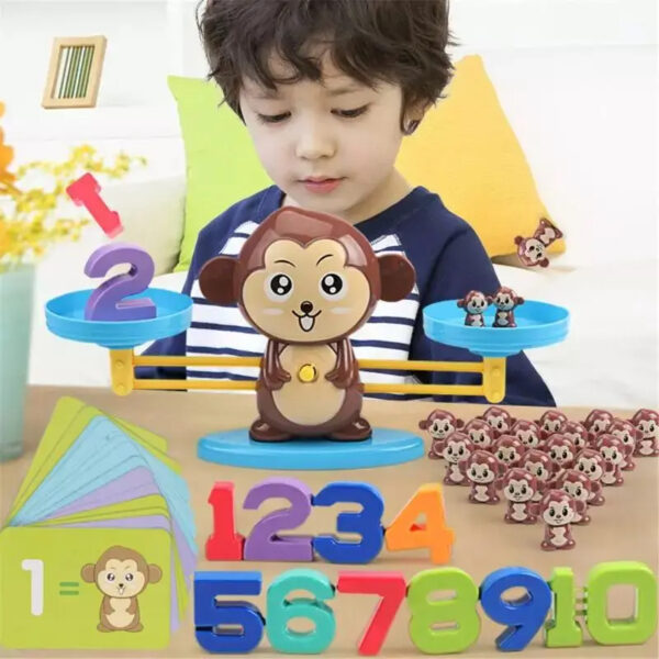 Monkey Maths Balancing Toy