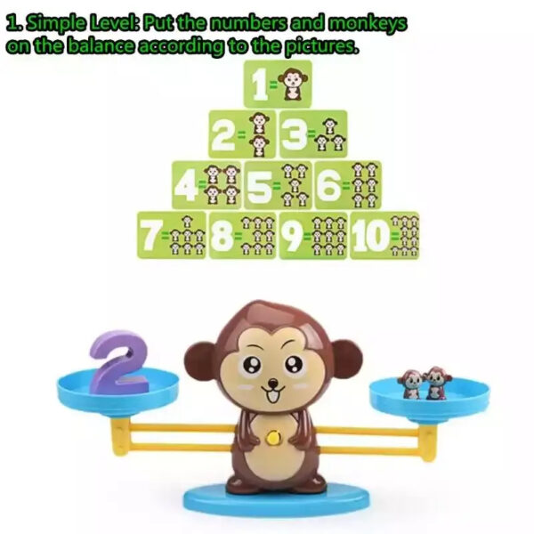 Monkey Maths Balancing Toy - Image 7