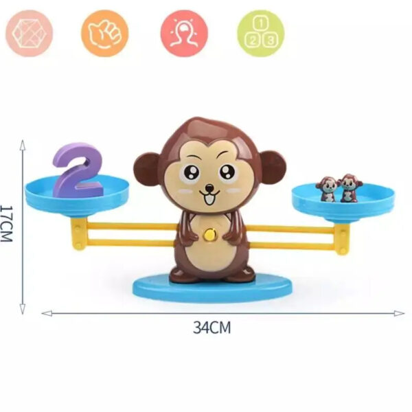 Monkey Maths Balancing Toy - Image 4