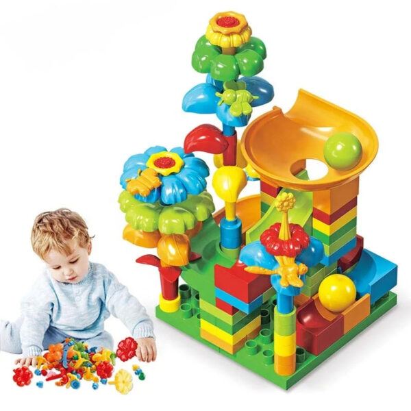 Kids Slideway Building Blocks(91pcs)