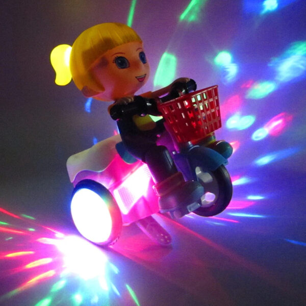 Kids Tricycle Stunt toy with 4D lights - Image 7