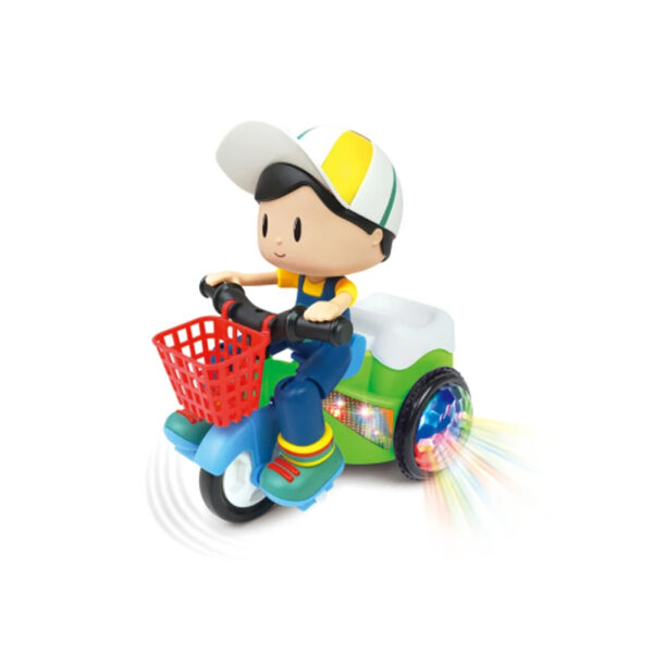 Kids Tricycle Stunt toy with 4D lights - Image 2