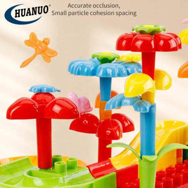 Kids Slideway Building Blocks(91pcs) - Image 2