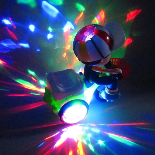 Kids Tricycle Stunt toy with 4D lights - Image 8