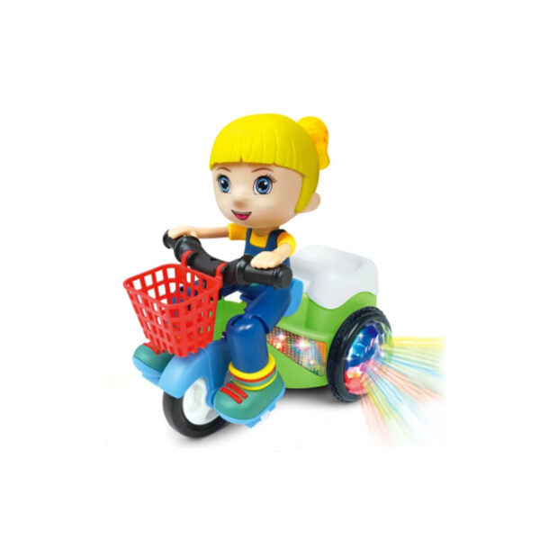 Kids Tricycle Stunt toy with 4D lights - Image 4