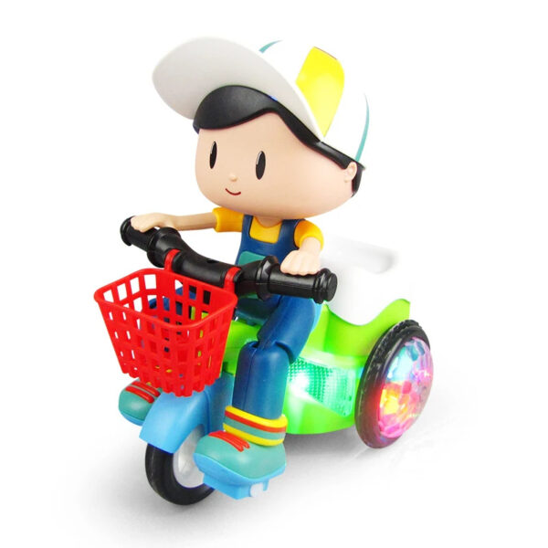 Kids Tricycle Stunt toy with 4D lights - Image 10