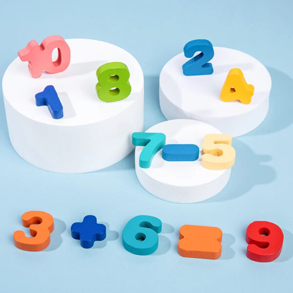 8in1 Montessori Wooden Puzzle - Image 4