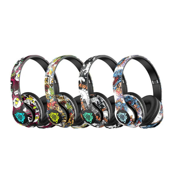 Graffiti Bluetooth Headphones - Image 2