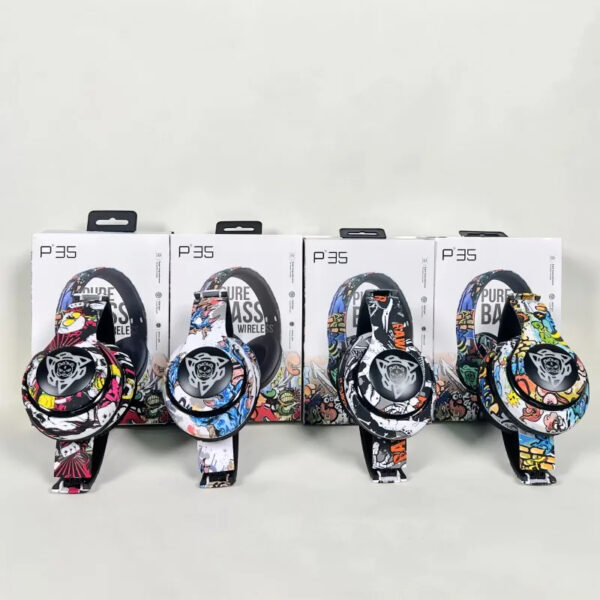 Graffiti Bluetooth Headphones - Image 3