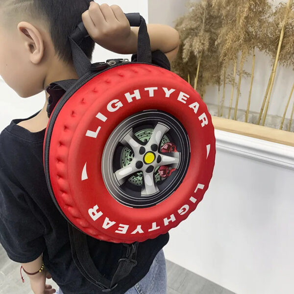 3d Tire School Backpack - Image 4