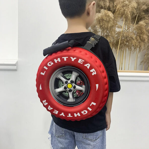 3d Tire School Backpack - Image 5