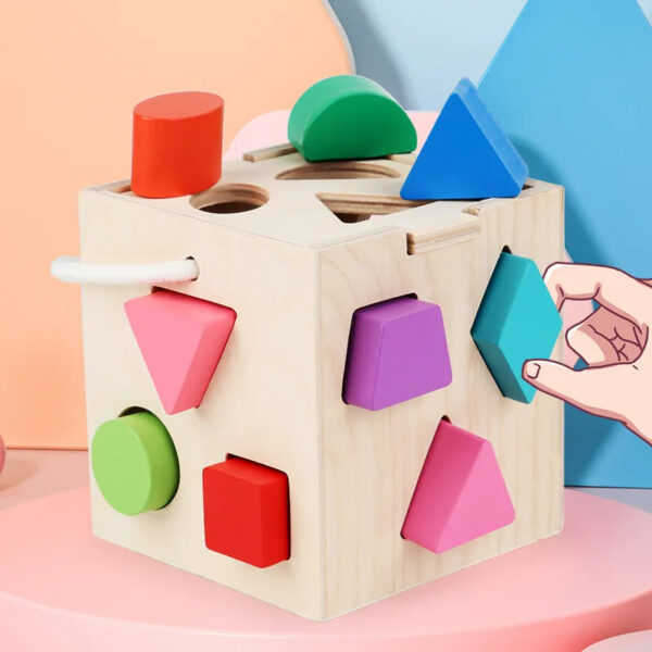 13 hole kids Shape Sorter - Image 6