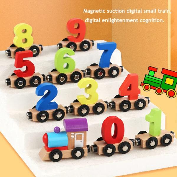 Kids Digital Numbers Train