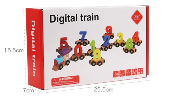 Kids Digital Numbers Train - Image 2