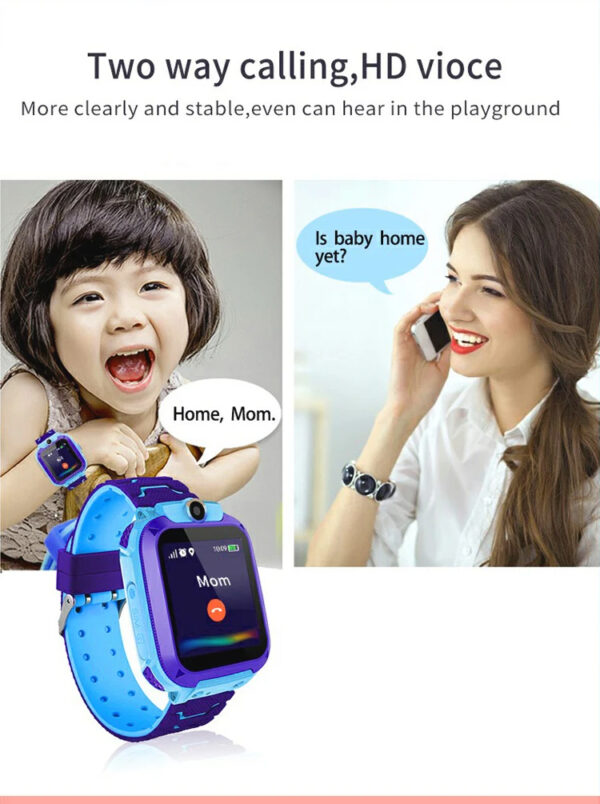 Q12 Kids Smart Watch With Sim Card Call IP67 Waterproof Sos Camera Smartwatch Phone GPS Tracker Watch for Children - Image 11