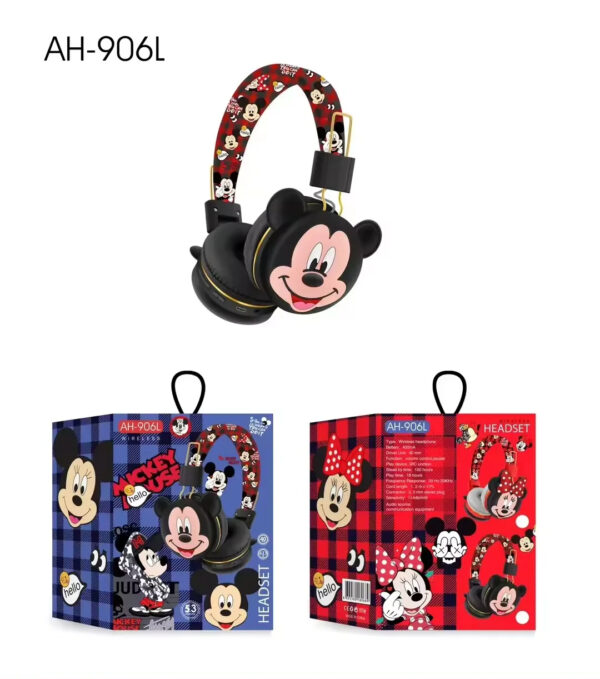 Mickey & Minnie Wireless Kids Headphones - Image 5