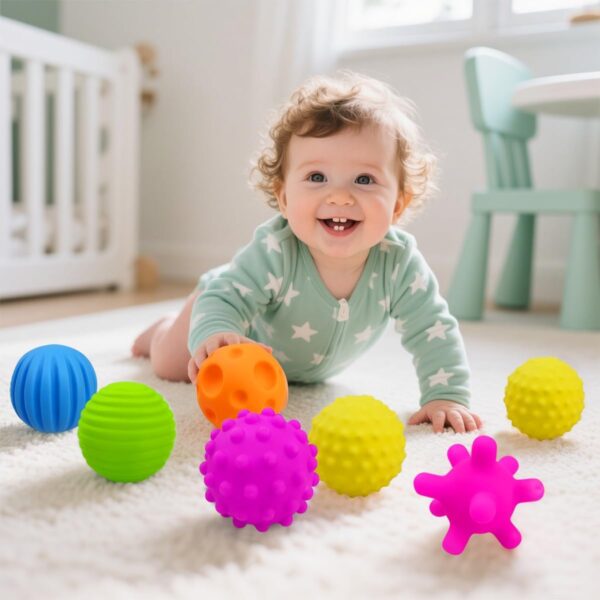 Soft Balls Set (6pcs) - Image 3